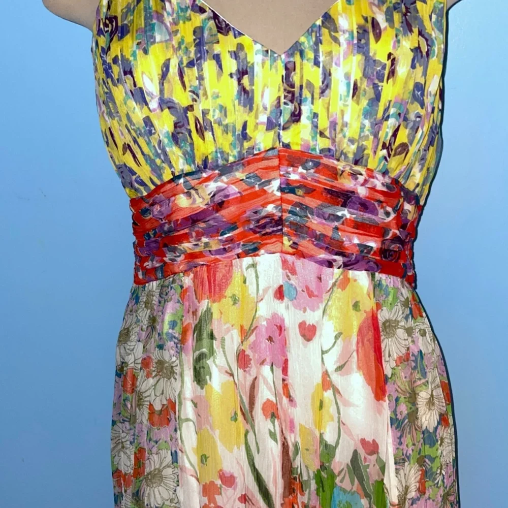 Anthropologie Floral Maxi Dress - Multicolor - Picture 3 of 5